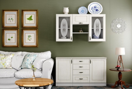 Буфет Кармен МДФ (Ш-1500 х В-2270 х Г-600 мм)/Разные Цвета