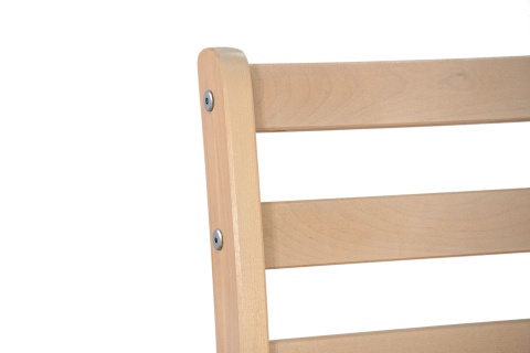 Стул с сиденьем массив выбеленная береза