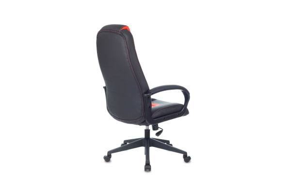 Кресло игровое Zombie 8 черное / красное